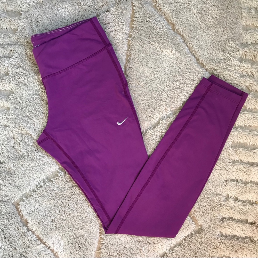 NWOT Nike Purple Tights